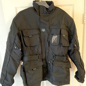 Miline Cuiser black sz 52 men’s Permer Tex jacket. Barely used.